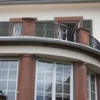 Gouttière cintrée SM33 de Dal'Alu, Haguenau - Mey'er Herrlisheim, alsace, Bas Rhin