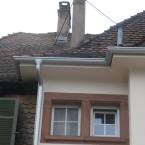 Gouttière SM33 de Dal'Alu, Strasbourg - Mey'er Herrlisheim, alsace, Bas Rhin