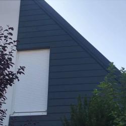 Protection lambris bois par lambris aluminium, Dal'Alu - Mey'er Herrlisheim, alsace, Bas Rhin