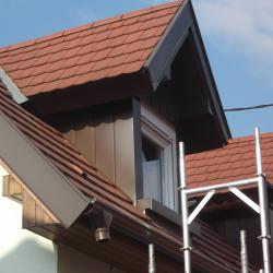 Habillage complet chien assis aluminium  Dal'Alu - Mey'er Herrlisheim, alsace, Bas Rhin