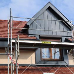 Bardage complet chien assis aluminium  Dal'Alu - Mey'er Herrlisheim, alsace, Bas Rhin