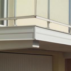 Habillage nez de dalle de terrasse aluminium  Dal'Alu, Haguenau - Mey'er Herrlisheim, alsace, Bas Rhin