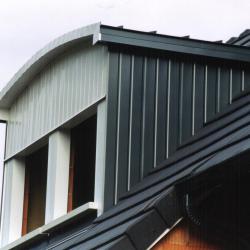 Habillage complet chien assis aluminium  Dal'Alu, Haguenau- Mey'er Herrlisheim, alsace, Bas Rhin