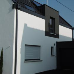 Habillage planche de cheneau, boite à eau, EP Dal'Lau, Bischwiller, aluminium  Dal'Alu - Mey'er Herrlisheim, alsace, Bas Rhin