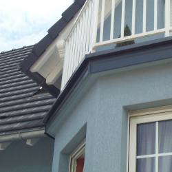 Habillage nez de dalle de terrasse, Haguenau, aluminium  Dal'Alu - Mey'er Herrlisheim, alsace, Bas Rhin