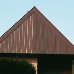 Bardage complet pignon en aluminium prélaqué Dal'alu, Strasbourg - Mey'er Herrlisheim, alsace, Bas Rhin